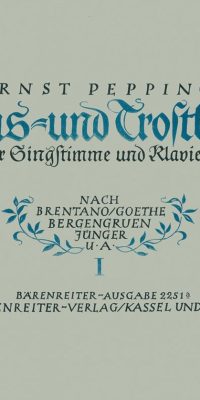 Haus- und Trostbuch (1946). Heft 1