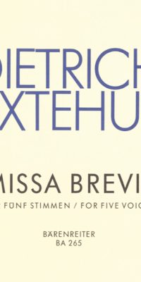 Buxtehude: Missa brevis (Kyrie und Gloria)