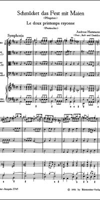 Schmücket das Fest mit Maien - Le doux printemps rayonne