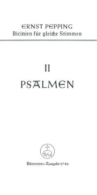 Psalmen. Bicinien, Heft 2  (1954/55)