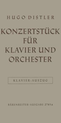Konzertstück fuer Klavier und Orchester (1937)