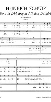 Selve beate, se sospirando - Glückliche Haine