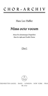 Missa octo vocum