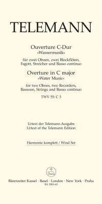 Ouvertüre C-dur - Wassermusik - Hamburger Ebb und Fluth - Overture in C major - Water Music - Hamburger Ebb und Fluth