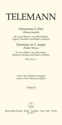 Ouvertüre C-dur - Wassermusik - Hamburger Ebb und Fluth - Overture in C major - Water Music - Hamburger Ebb und Fluth