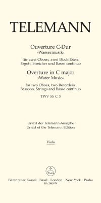 Ouvertüre C-dur - Wassermusik - Hamburger Ebb und Fluth - Overture in C major - Water Music - Hamburger Ebb und Fluth