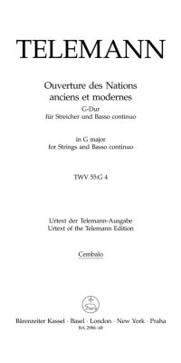 Ouvertüre des Nations anciens et modernes