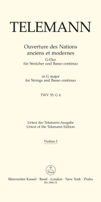 Ouvertüre des Nations anciens et modernes