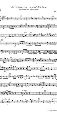 Ouvertüre "La Putain" - Overture "La Putain"