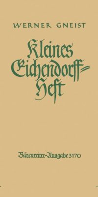 Kleines Eichendorff-Heft (1954)