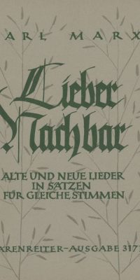 Lieber Nachbar (1935 - 1954)
