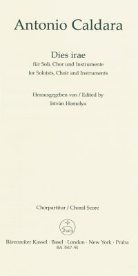 Antonio Caldara: Dies Irae (Vocal Score)