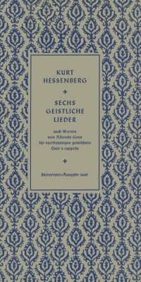 Sechs geistliche Lieder nach Worten von Albrecht Goes (1951)