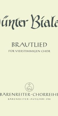 Brautlied (1939/40)