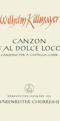 Canzon, s'al dolce loco (1950)