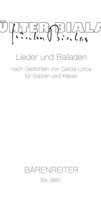Lieder und Balladen nach Gedichten von Federicio Garcia Lorca (1957)