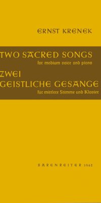 Zwei geistliche Gesänge (1952/1959)