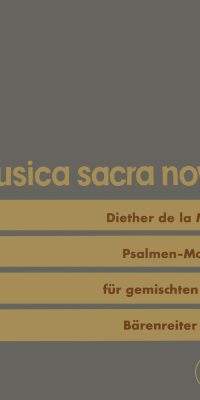 Psalmen-Motette "Herr, warum bist du so ferne" (1960)