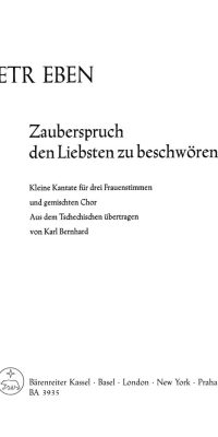 Zauberspruch, den Liebsten zu beschwören (1962)