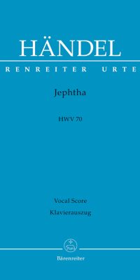 Händel: Jephta HWV 70 (Vocalscore)