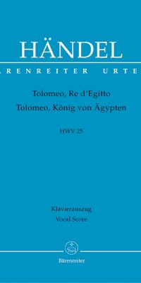 Händel: Tolomeo, Re d'Egitto HWV 25