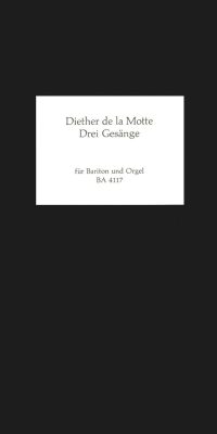 Drei Gesänge nach Gedichten von Andreas Gryphius (1966)