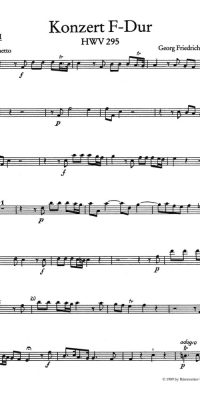 Handel: Concerto for Organ and Orchestra no. 13 F major HWV 295 (Hobo 1))