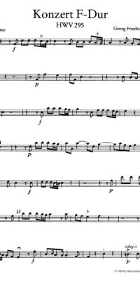 Handel: Concerto for Organ and Orchestra no. 13 F major HWV 295 (Hobo 2)