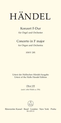 Handel: Concerto for Organ and Orchestra no. 13 F major HWV 295 (Hobo 3)