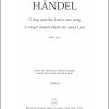Handel: O sing unto the Lord a new song HWV 249a