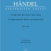 Handel: O sing unto the Lord a new song HWV 249a