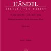 Handel: O sing unto the Lord a new song HWV 249a (Partituur)