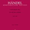 Handel: I will magnify thee HWV 250b (Partituur)