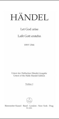 Handel: Let God Arise HWV 256b (Viool 1)