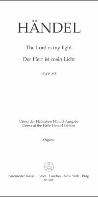 Handel: The Lord is my light HWV 255 (Orgel)