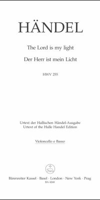 Handel: The Lord is my light HWV 255 (Cello)