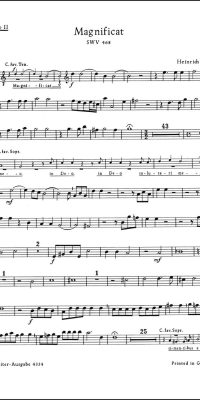 Schutz: Magnificat SWV 468