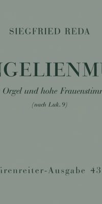 Siegfried Reda: Evangelienmusik nach Lukas 9 (1952)