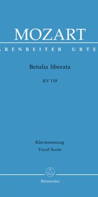 Mozart: Betulia liberata KV 118 (74c)