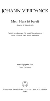 Mein Herz ist bereit