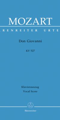 Wolfgang Amadeus Mozart: Don Giovanni - Il dissoluto punito o sia Il Don Giovanni (Vocal Score)