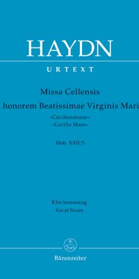 Haydn: Cäcilienmesse - Cecilia Mass (Vocal Score)