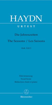 Haydn: Die Jahreszeiten Hob XXI:3 (Vocalscore)