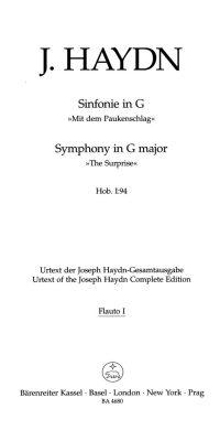 Haydn: Symphony no. 94 in G major Hob. I:94 The Surprise