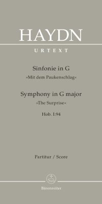 Haydn: Symphony no. 94 in G major Hob. I:94 The Surprise (Partituur)