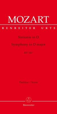 Mozart: Symphony D major K. 141a(161)