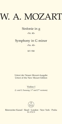 Mozart: Sinfonie Nr. 40 g-Moll KV 550