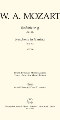 Mozart: Sinfonie Nr. 40 g-Moll KV 550
