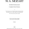 Mozart: Sämtliche Kirchensonaten. Heft 1 (Viool 1)