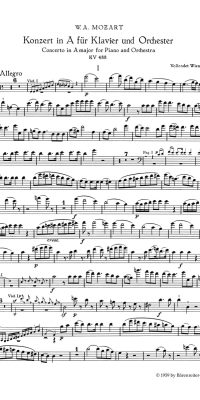 Mozart: Konzert Nr. 23 A-Dur KV 488